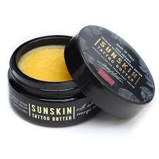 SUNSKIN Natural Butter per cura del tatuaggio organico 100Ml