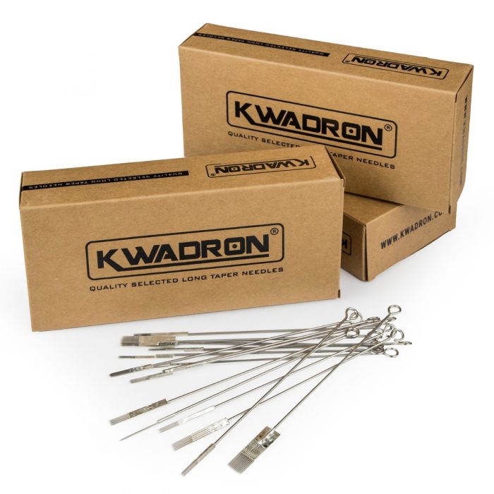 KWADRON 25/5RLLT Round Liner Tattoo Needles BOX DA 50 pezzi