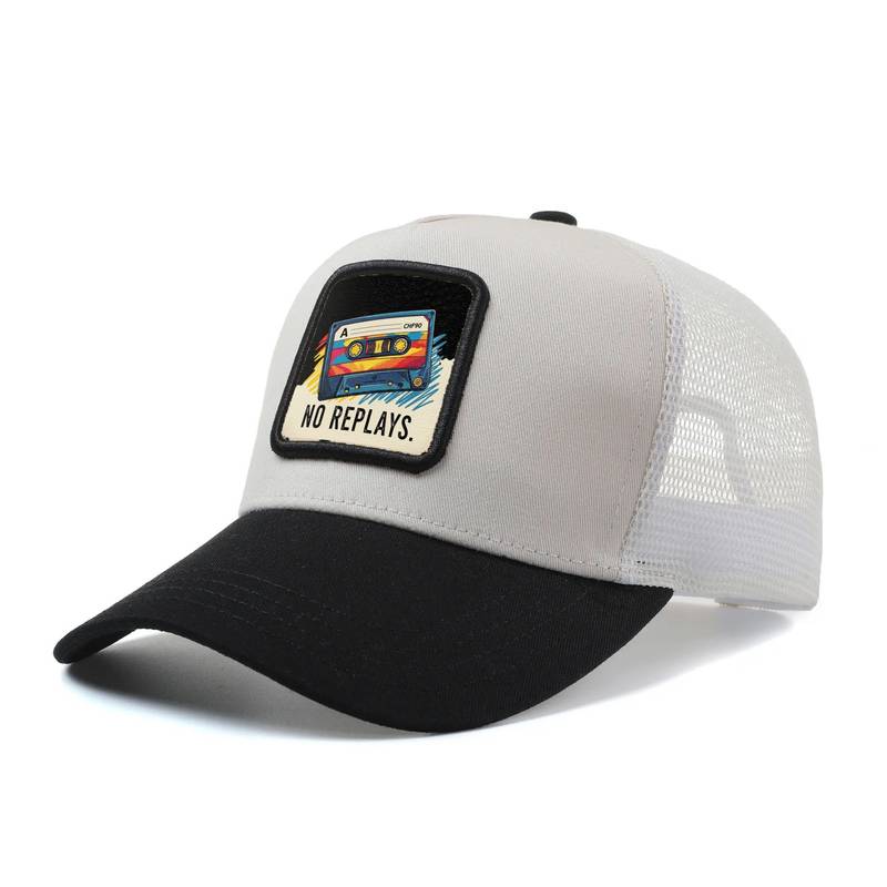 Cappellino da baseball da uomo e da donna "NO REPLAYS"