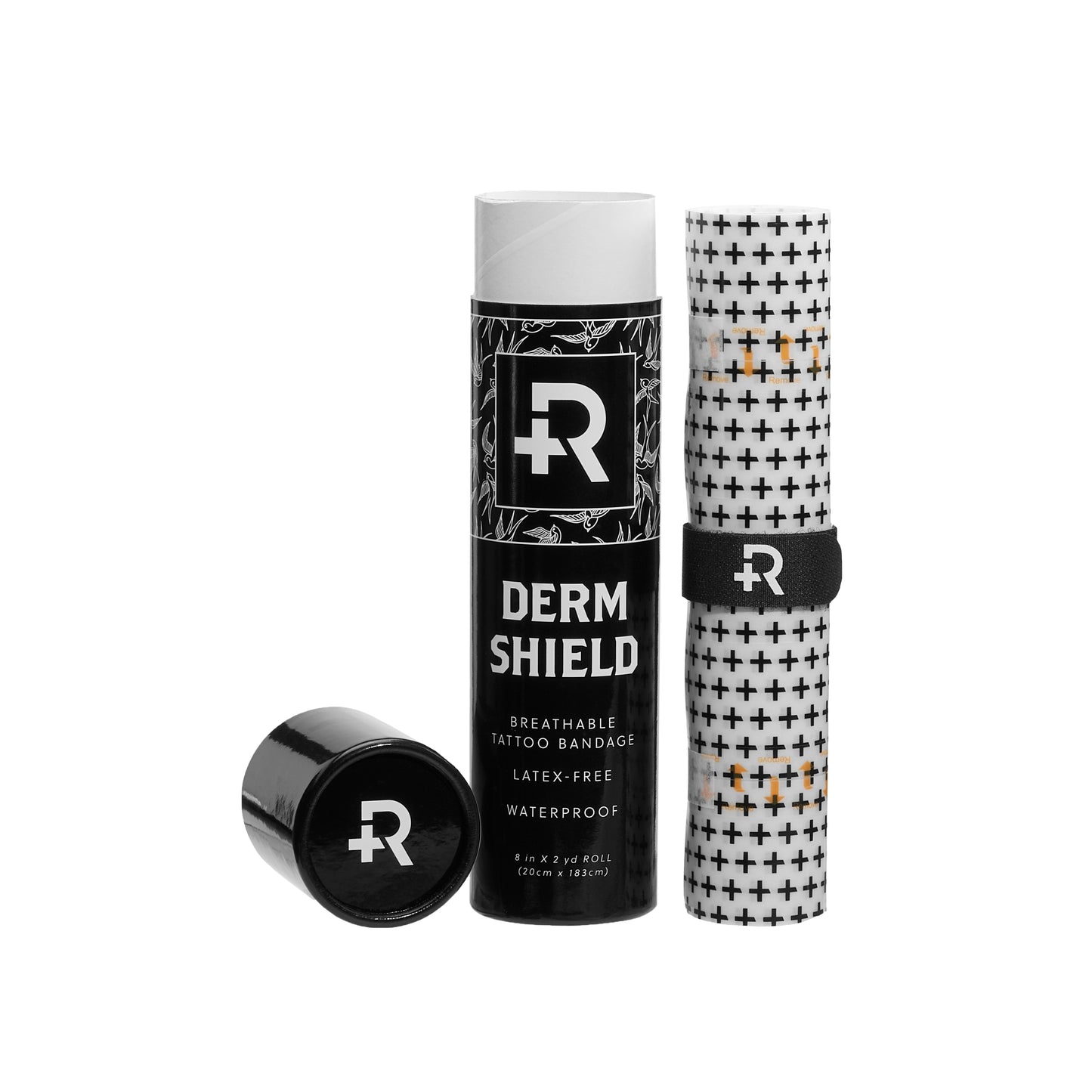 Recovery Derm Shield - 25cm x 7.3m (10" x 8 Yard) Roll - Black