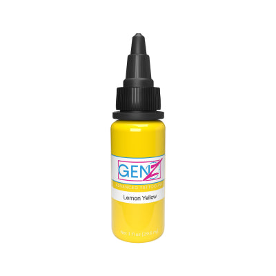 Intenze Ink Gen-Z 19 Colour Lemon Yellow 30ml (1oz)