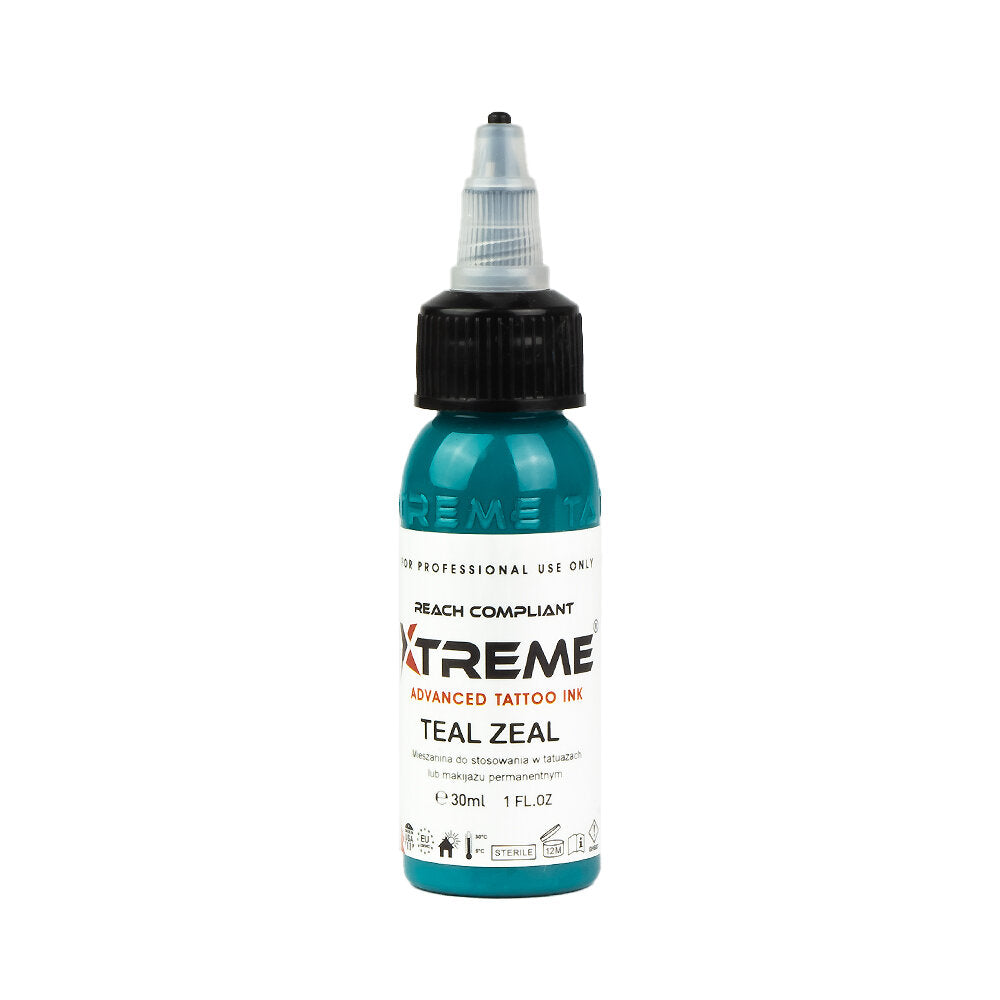 Xtreme Tattoo Ink - Teal Zeal 30ml