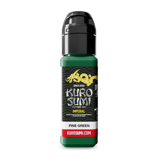 Kuro Sumi Imperial Tattoo Ink - Pine Green 22ml