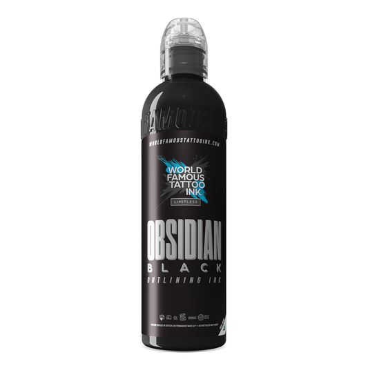 World Famous Limitless Tattoo Ink - Limitless Obsidian Outlining 120ml