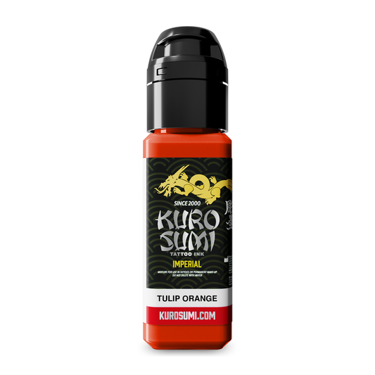 Kuro Sumi Imperial Tattoo Ink - Tulip Orange 22ml