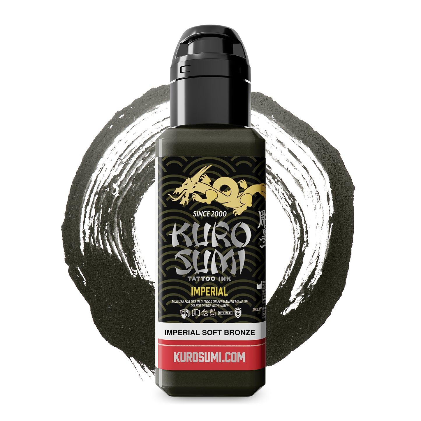 Kuro Sumi Imperial Tattoo Ink - Imperial Soft Bronze 44ml