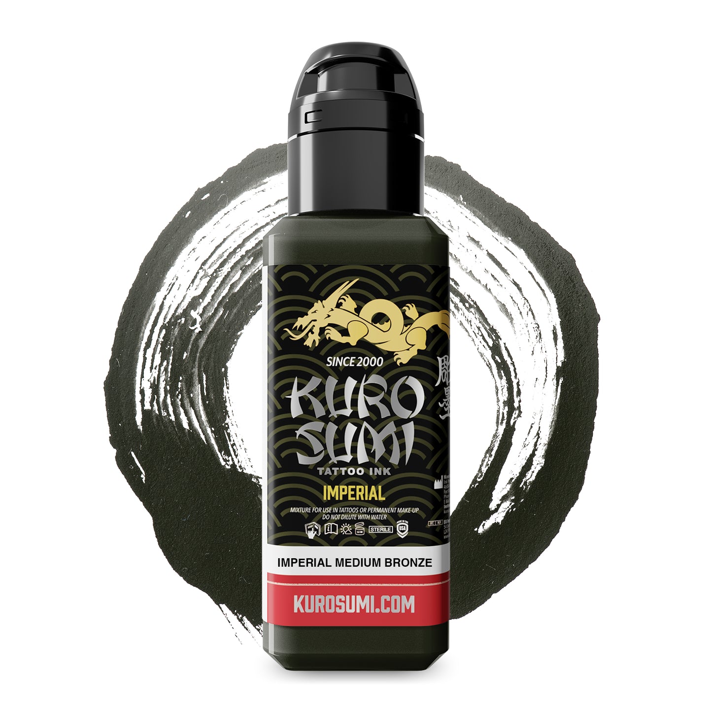 Kuro Sumi Imperial Tattoo Ink - Imperial Medium Bronze 44ml