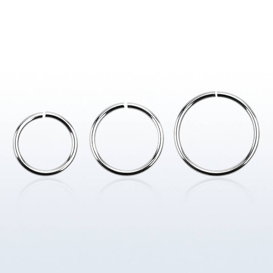 Nose Ring in Acciaio Chirurgico spessore 1mm