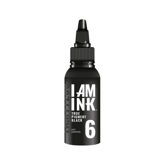 I AM INK First Generation 6 True Pigment Black 50ml