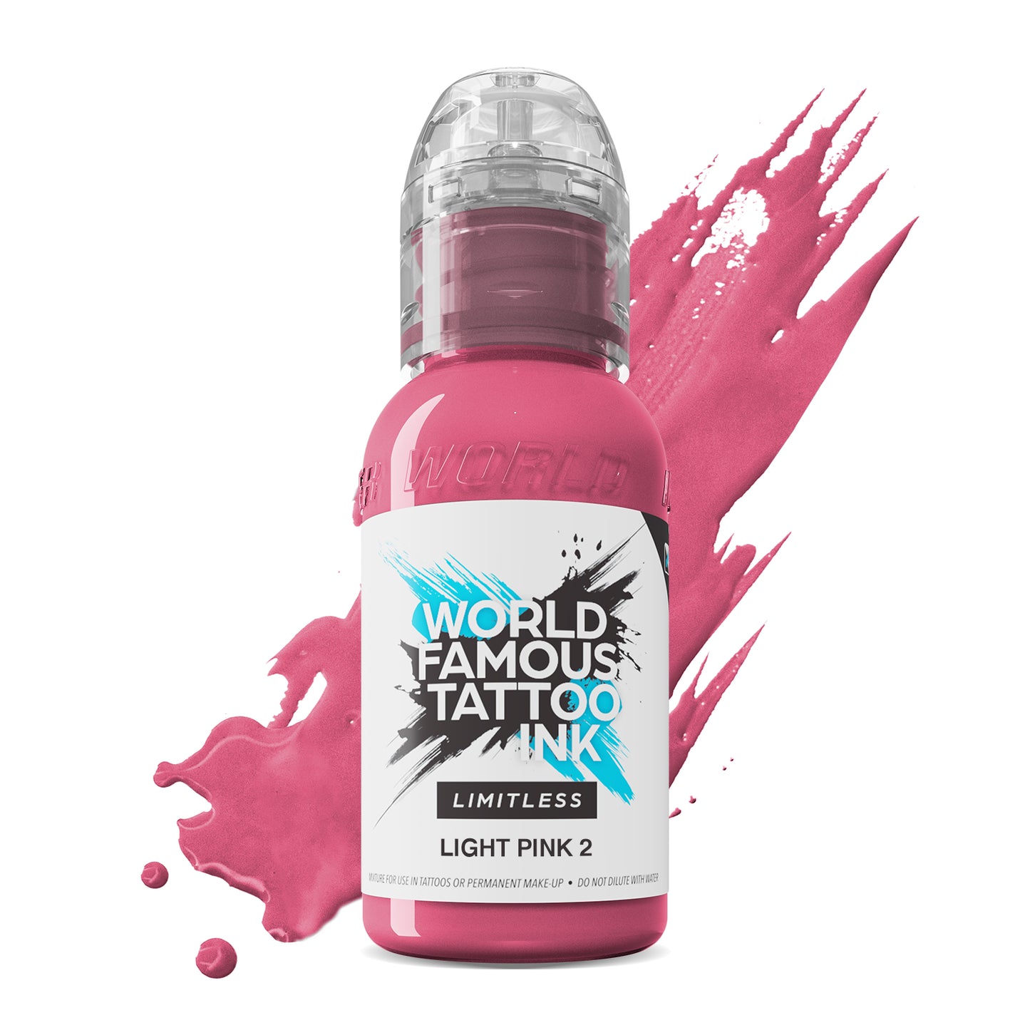 World Famous Limitless Tattoo Ink - Light Pink 2 30ml