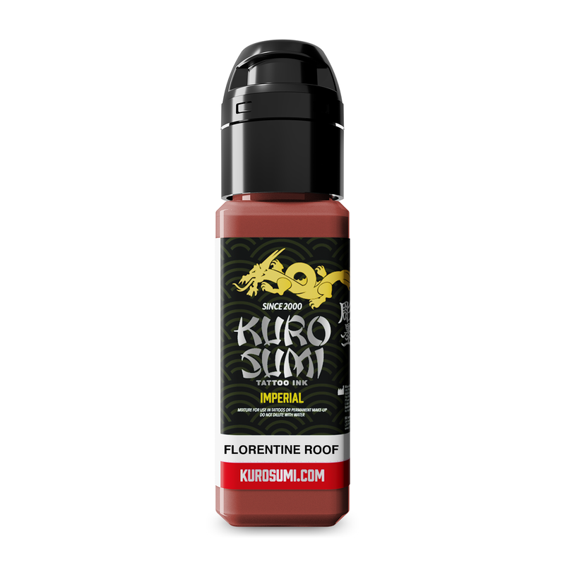 Kuro Sumi Imperial Tattoo Ink - Florentine Roof 22ml