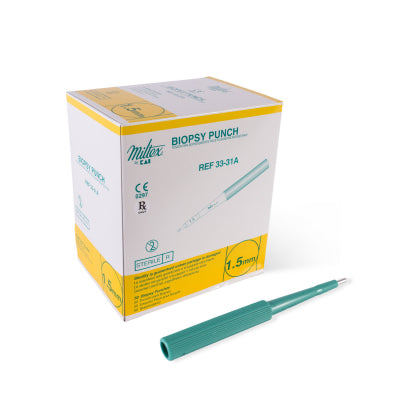 Scatola da 20 PEZZI Dermal Punch diametro 1,5mm