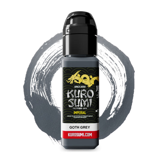 Kuro Sumi Imperial Tattoo Ink - Goth Grey 22ml