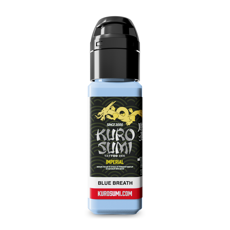 Kuro Sumi Imperial Tattoo Ink - Blue Breath 22ml