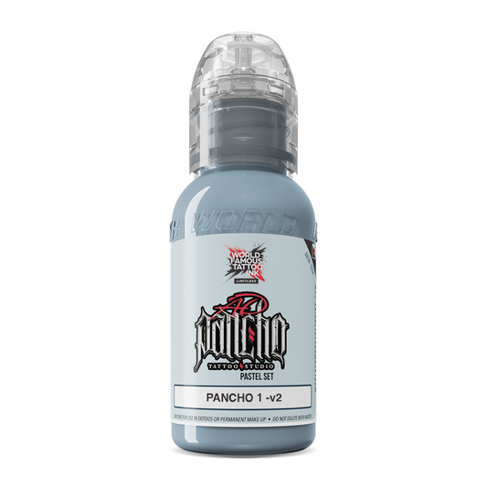 World Famous Limitless Tattoo Ink - Pancho 1 V2 Pastel Grey 30ml