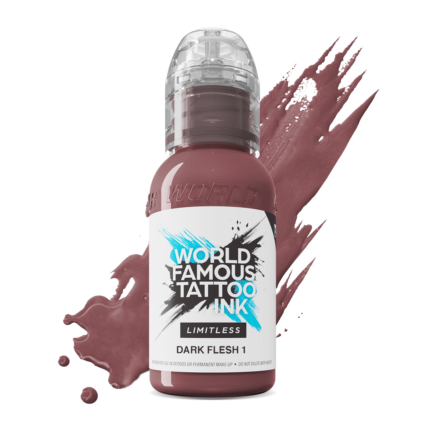 World Famous Limitless Tattoo Ink -Dark Flesh 1 30ml