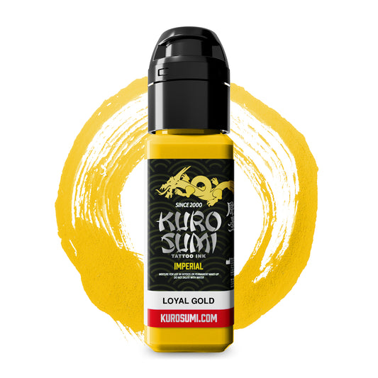 Kuro Sumi Imperial Tattoo Ink - Loyal Gold 22ml