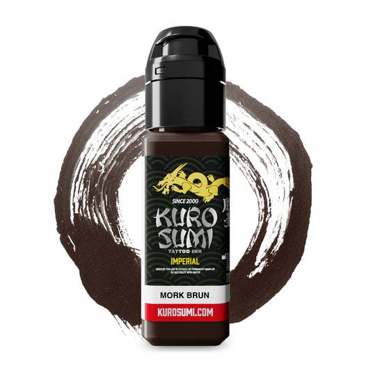 Kuro Sumi Imperial Tattoo Ink - Mork Brun 22ml