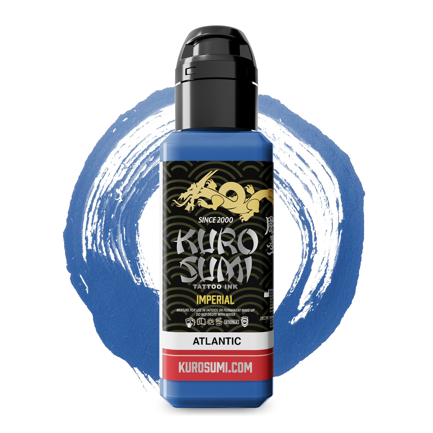 Kuro Sumi Imperial Tattoo Ink - Atlantic 44ml