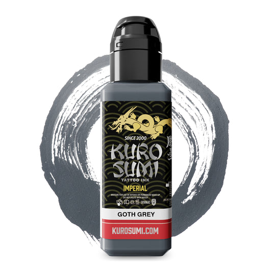 Kuro Sumi Imperial Tattoo Ink - Goth Grey 44ml