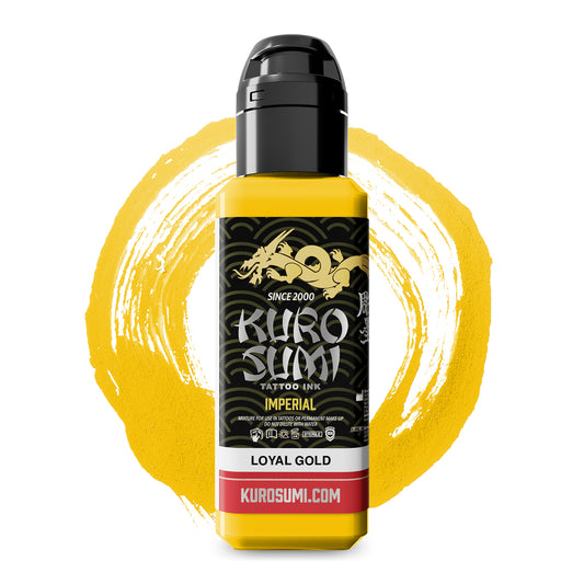 Kuro Sumi Imperial Tattoo Ink - Loyal Gold 44ml