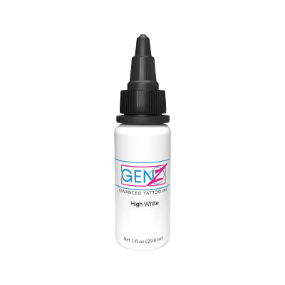 Intenze Ink Gen-Z 19 Colour Bob Tyrell High White 30ml (1oz)