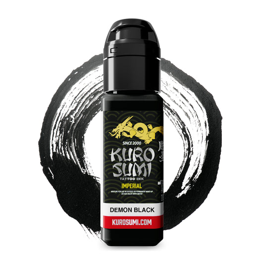 Kuro Sumi Imperial Tattoo Ink - Demon Black 22ml