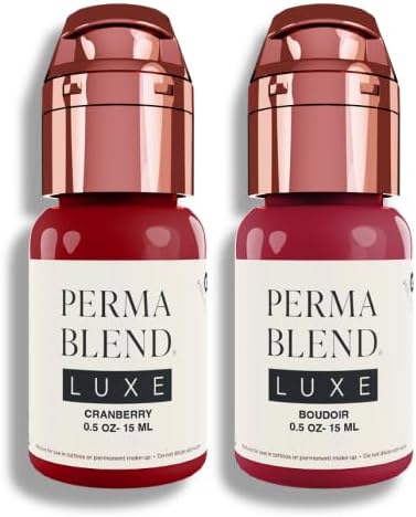 SET Perma Blend Luxe PMU Ink (SET Cranberry - Boudoir) 15ml