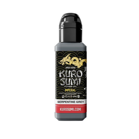 Kuro Sumi Imperial Tattoo Ink - Serpentine Grey 90ml