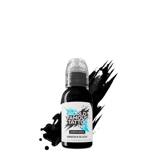World Famous Limitless Tattoo Ink - Obsidian Outlining 30ml