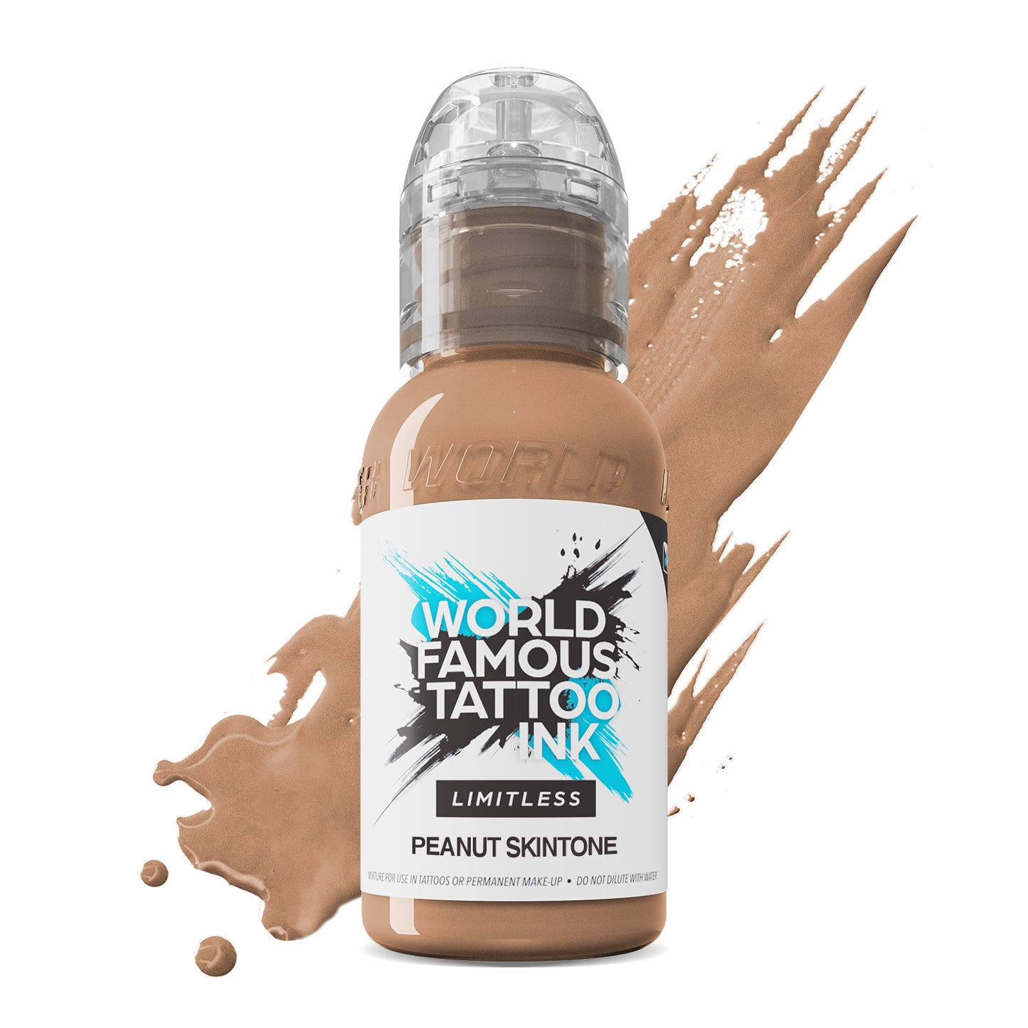 World Famous Limitless Tattoo Ink - Peanut Skintone 30ml