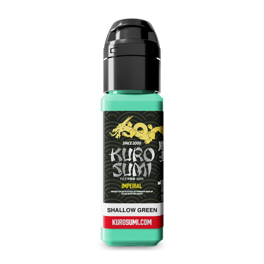 Kuro Sumi Imperial Tattoo Ink - Shallow Green 22ml