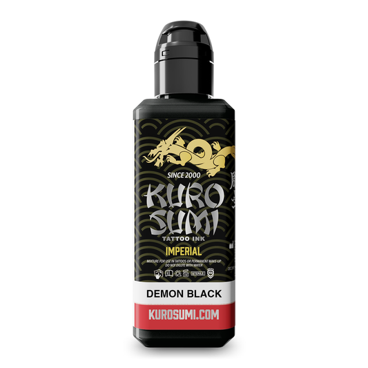 Kuro Sumi Imperial Tattoo Ink - Demon Black 88ml