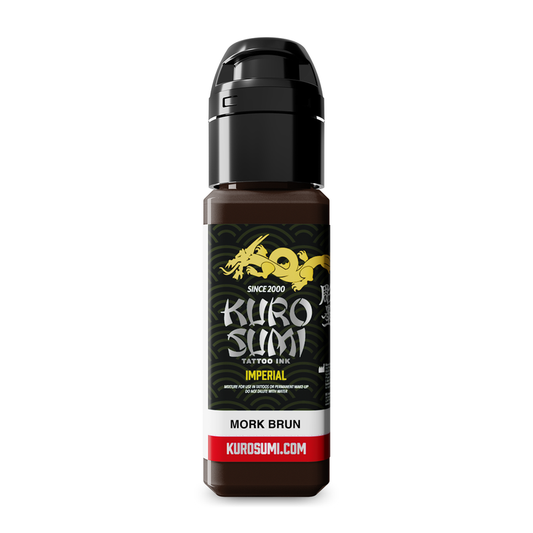 Kuro Sumi Imperial Tattoo Ink - Mork Brun 22ml