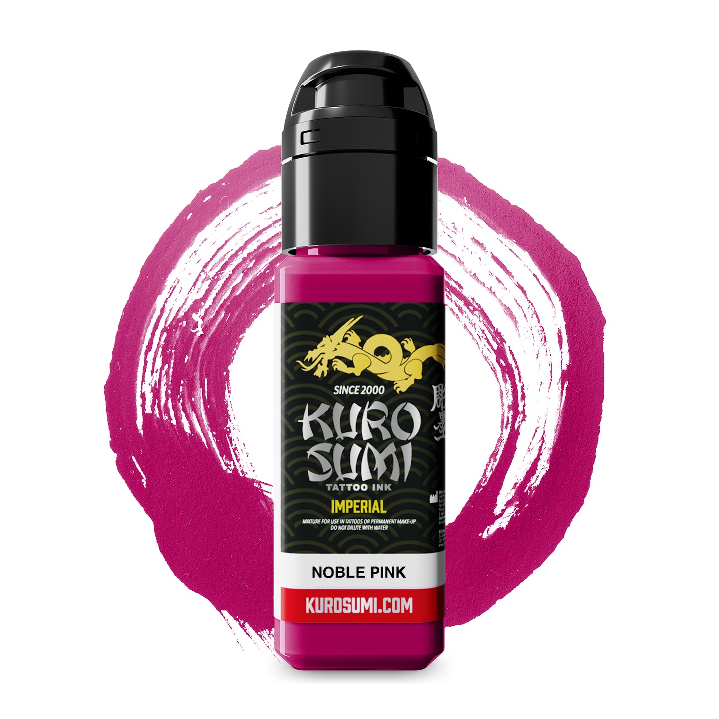 Kuro Sumi Imperial Tattoo Ink - Noble Pink 22ml