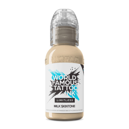 World Famous Limitless Tattoo Ink - Milk Skintone 1 30ml