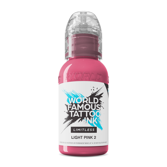 World Famous Limitless Tattoo Ink - Light Pink 2 30ml