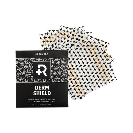Recovery Derm Shield - 15cm x 20cm (5.9" x 7.9") Sheets - Pack of 10
