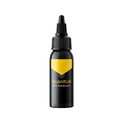 Quantum Tattoo Ink (Gold Label) - Bitchin Black 240ml