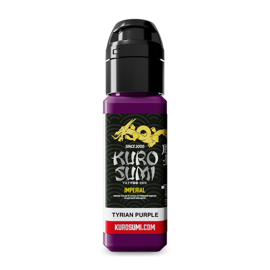 Kuro Sumi Imperial Tattoo Ink - Tyrian Purple 22ml