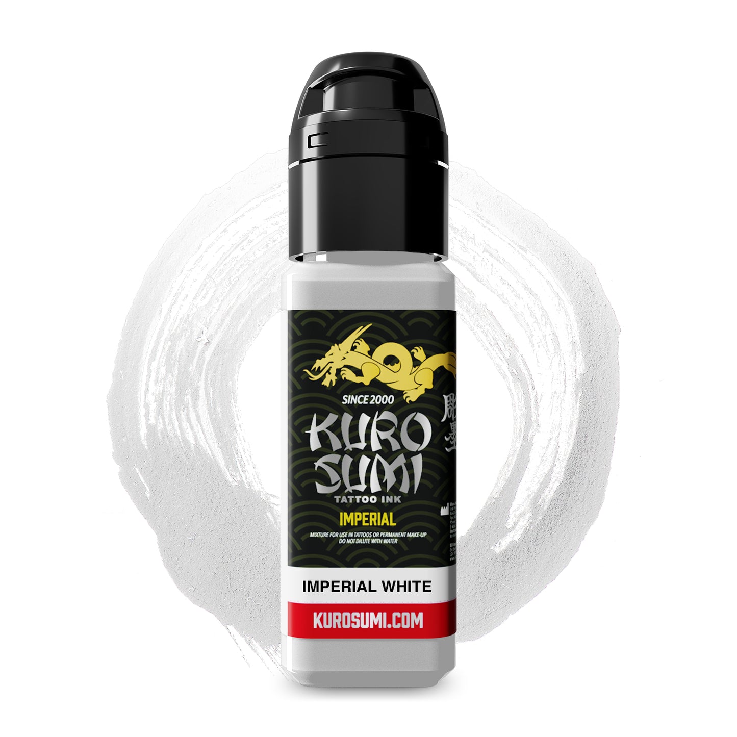 Kuro Sumi Imperial Tattoo Ink - Imperial White 22ml