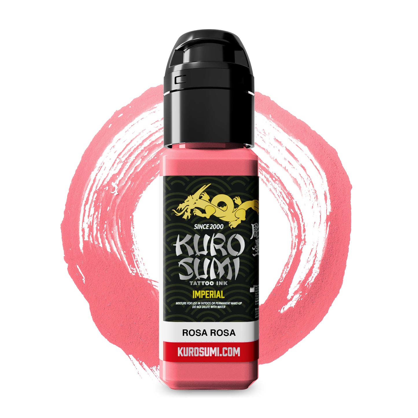 Kuro Sumi Imperial Tattoo Ink - Rosa Rosa 22ml